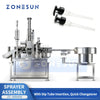 ZONESUN ZS-WIM06 Dip Tube Cutting and Inserting Machine Lotion Pump Assembly Machine