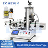 ZONESUN ZS-XG450H Automatic Desktop Capping Machine Electric Screw Capper for Cosmetic Essential Oil