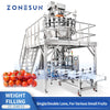 ZONESUN ZS-GWF24 automatic multihead weigher clamshell filling machine