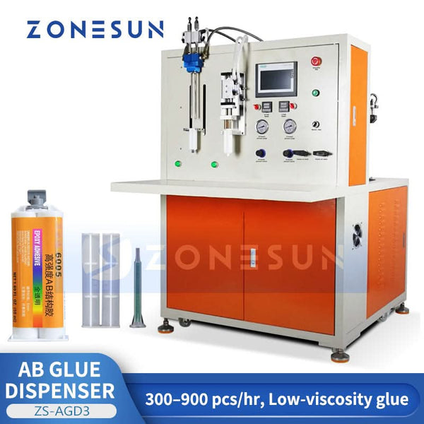 ZONESUN ZS-AGD3 Automatic AB Glue Dispensing Machine for Precise Adhesive Filling