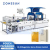 ZONESUN ZS-FZ310 Automatic Paper Counting Packaging Machine Notebooks Form-Fill-Seal Bundling System