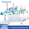 ZONESUN ZS-TB160P2 Automatic Dual-Head Flat Surface Labeling Machine Double Label Applicator for Carton Bag