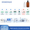 ZONESUN ZS-FAL180V16 Automatic Spray Bottle Filling Capping Machine Line | Industrial Filler