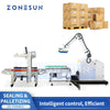 zonesun sealing and palletizing machine