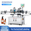 ZONESUN ZS-TB200R Automatic Wrap Around Round Bottle Labeling Machine
