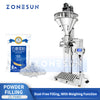 ZONESUN ZS-FM60 Semi Automatic Powder Filling Machine With Weighing Function 1g–50 kg