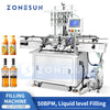 ZONESUN liquid level filling machine