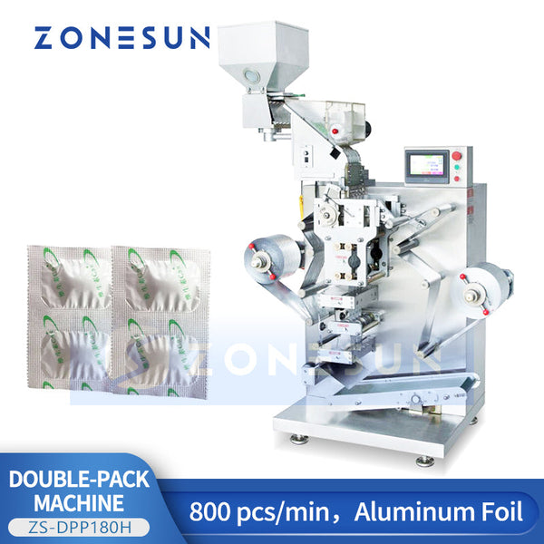 ZONESUN ZS-DPP180H Automatic Soft Alu-Alu Strip Packaging Machine for Pharmaceuticals