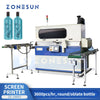 ZONESUN ZS-SWP2 Single Color Automatic Bottle Screen Printing Machine UV Screen Printer