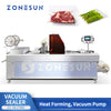 ZONESUN ZS-DLZ380 Automatic Stretch Film Vacuum Packaging Machine Automatic Vacuum Sealer