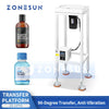 ZONESUN ZS-LP10 Right Angle Transfer Corner Turning Conveyor Bottle Direction Changer For Production Line