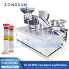  ZONESUN automatic effervescent tablet filling and capping machine 