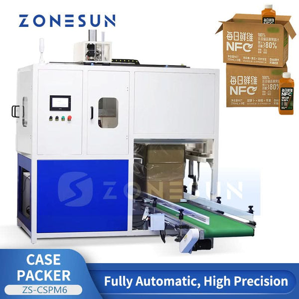 ZONESUN ZS-CSPM6 Automatic Bottle Case Packer Pick and Place Packing Machine
