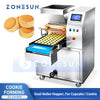 ZONESUN ZS-EH400 Commercial Automatic Cookie Depositor with Interchangeable Nozzles Wire Cut Machine