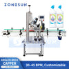 ZONESUN ZS-XG25 Automatic Angled Neck Bottle Capping Machine for Toilet Cleaner Detergent
