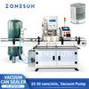 ZONESUN ZS-AFK200 Automatic Negative Pressure Vacuum Sealing Machine Can Vacuum Seamer