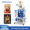 ZONESUN ZS-PL240YX Custom Pouch Filling and Sealing Machine Film Forming Packaging Machine