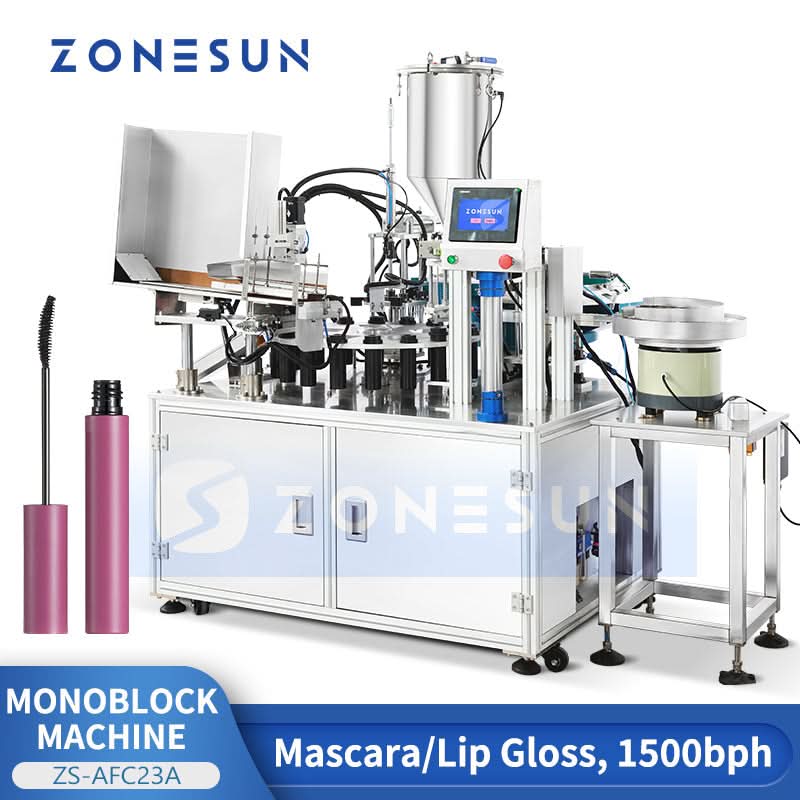 Zonesun ZS-AFC23A Mascara Packaging Monoblock – ZONESUN Machinery