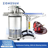 ZONESUN ZS-CG30 Automatic Chocolate Tempering & Enrobing Machine | 25L Coating for Bakery & Candy
