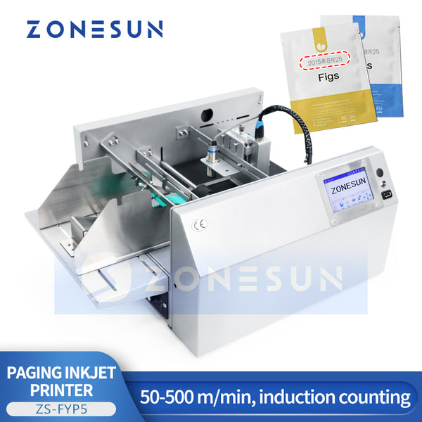 ZONESUN ZS-FYP5 Automatic Paging Machine with Date Coding Printer