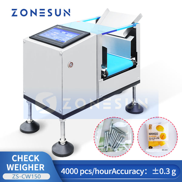 ZONESUN ZS-CW150 Compact High-Precision Mini Checkweigher for Small Items
