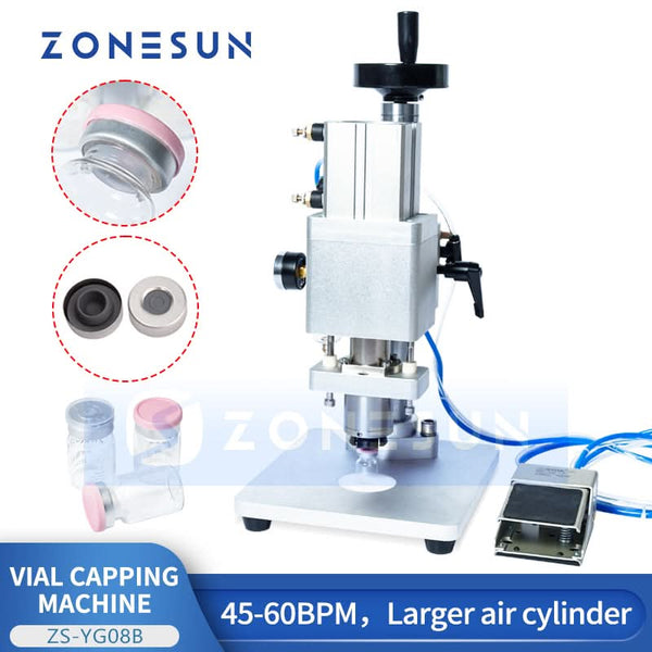 Pneumatic Vial Sealing Machine