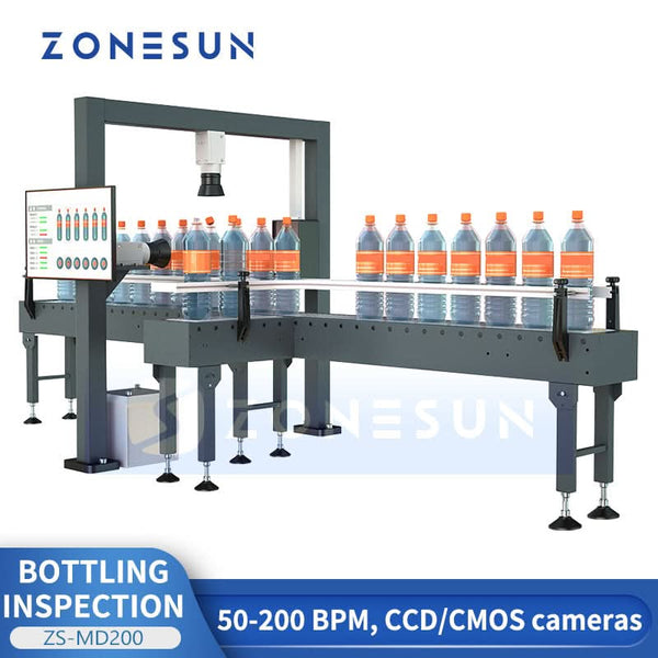 ZONESUN ZS-MD200 Vision Inspection System for Bottle Caps & Liquid Levels