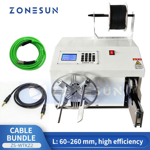 ZONESUN ZS-WTKZ2 Automatic Cable Coiling Machine Wire Binding Machine