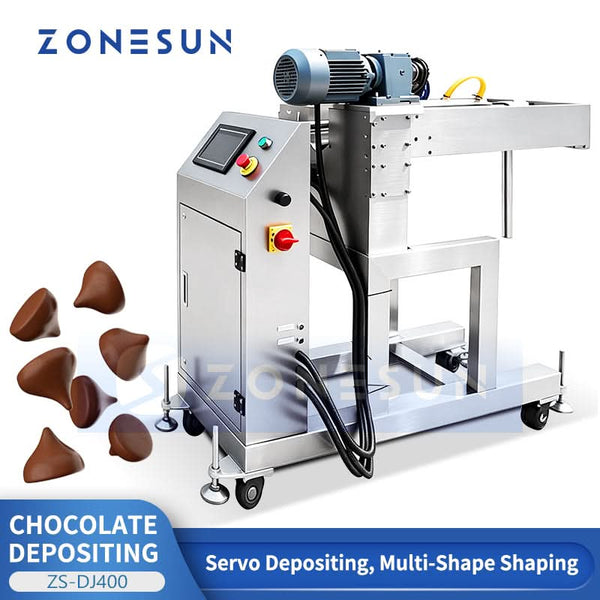 ZONESUN ZS-DJ400 Automatic Chocolate Depositing Machine Professional Confectionery