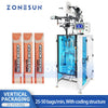 ZONESUN ZS-FS120Q Vertical Powder Packing Machine Automatic Sachet Filler & Sealer