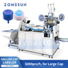 zonesun gallon cap labeler
