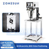 ZONESUN ZS-PG10 Automatic Vision Guided Capping Machine Robotic Pick and Place Bottle Capping System