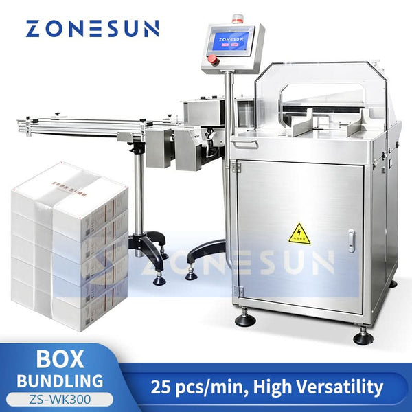 ZONESUN ZS-WK300 Automatic Box Stacking & Film Banding Machine