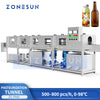 ZONESUN ZS-PM2 Tunnel Pasteurizer for Bottled Juice Milk Beverage Heat Treatment