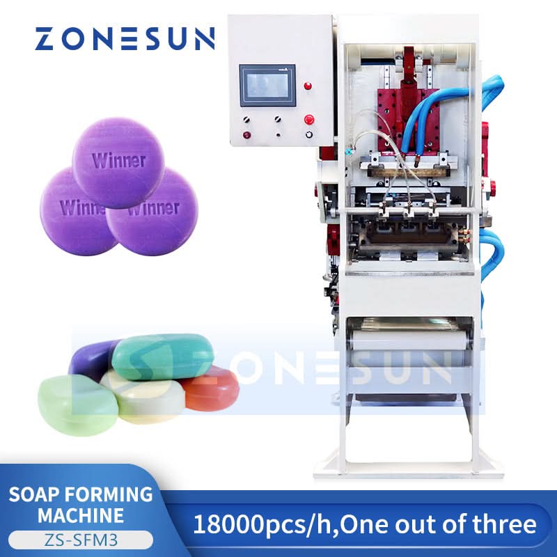 Zonesun ZS-SFM3 High-Speed Automatic Soap Forming Machine Soap Making