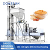 ZONESUN ZS-YM80 Industrial Colloid Mill with Automatic Screw Elevator for Peanut Butter Chili Tahini