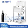ZONESUN ZS-WB2S Semi-Automatic Dual-Head Bottle Washing Machine