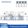 ZONESUN ZS-FAL12YF Automatic 4-Head Vial Powder Filling 12-Head Capping Packaging Line