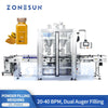 ZONESUN ZS-FM6A Dual Auger Powder Filling Machine – High Precision