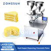 ZONESUN ZS-CZ100 Automatic Cake Frosting Machine Rotary Crepe Birthday Cake Icing Spreader