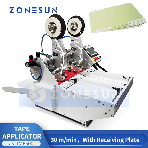 ZONESUN ZS-TMB500 Semi-Auto Double-Sided Tape Dispenser Tape Applicator