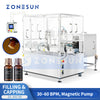 ZONESUN ZS-AFC50 Automatic Essential Oil Monoblock Liquid Filling and Capping Machine