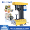 ZONESUN ZS-LYC160 Can Sealing Machine for Tinplate Aluminum Can Seamer for Beverage