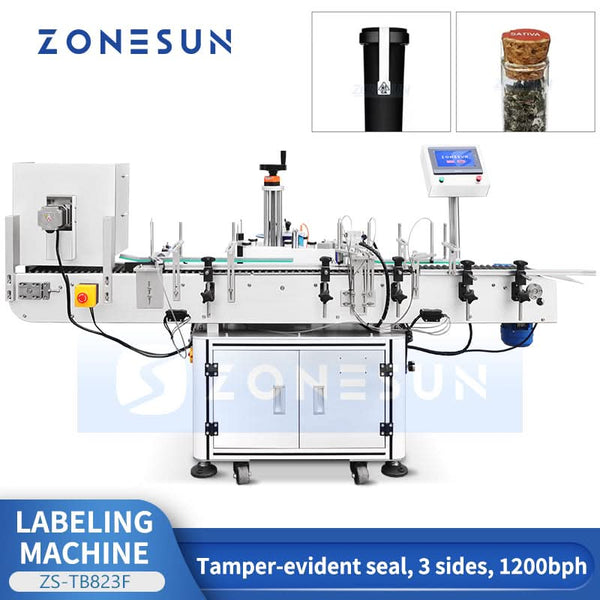 Tamper-Evident Labeling Machine – Secure Sealing for Bottles & Jars