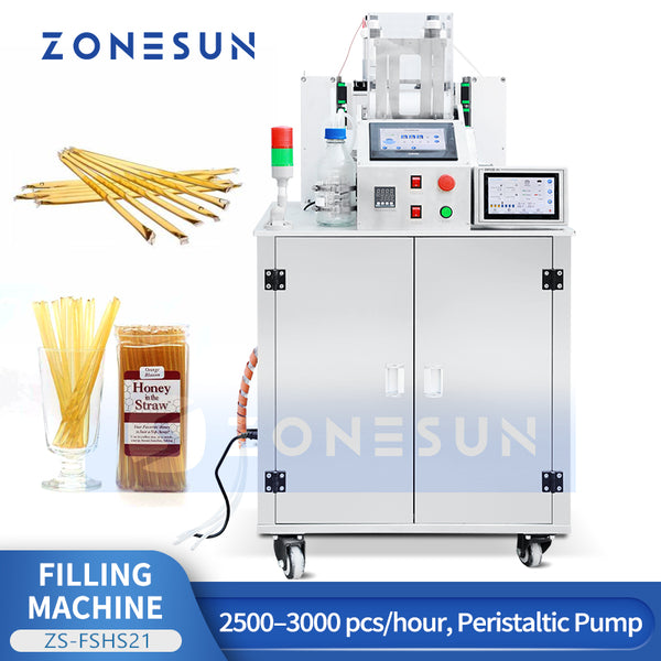 Zonesun ZS-FSHS21 Honey Straws Filling Sealing Machine Honey Sticks Packaging Machine