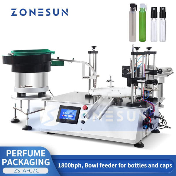 ZONESUN ZS-AFC7C Automatic Perfume Filling and Capping Machine