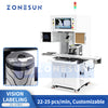 ZONESUN ZS-STB3 Automatic Vision Positioning Labeling Machine CCD Camera Guided Smart Visual Alignment