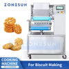 ZONESUN ZS-CO400W Industrial Automatic Wire Cut Cookie Depositor Machine Biscuit Making Machine