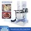 ZONESUN ZS-BM60 Multi-functional Food Mixer Stainless Steel Bowl for Baking Dough Kneading