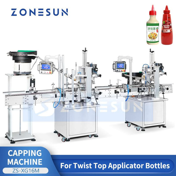 Automatic Capping Machines | Bottle & Jar Cap Sealers